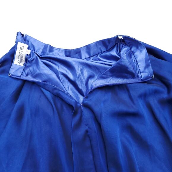 Sherri Hill Blue Two Piece Cocktail Homecoming Dress Embellished Short Skirt 0 - Picture 12 of 16